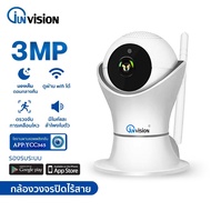 Junanvision กล้องวงจรปิดไร้สาย เชื่อมต่อไวไฟสัญญาณดี ดูผ่านมือถือ ของแท้ HD 3MP camera wireless APP