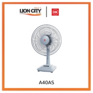 KDK A40AS 40cm Table Fan Silver Gray