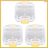 zhiyuanzh Decor Tooth Box Denture Retainer Case Bath Dentures Container with Film Holder Cleaning