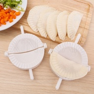 [Featured] Kitchen Useful Gadget Chinese Food Jiaozi Making Tool Hand Dough Press Dumpling Clip Plastic Dumpling Maker Mould