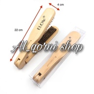 Elov Wooden Straightener Comb Wooden Straightener/ Clip-on Comb/ Salon Comb Professional Salon Equip