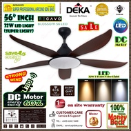 Deka Ceiling Fan with Remote Controller XR10 / Deka CX5 / Elmark Atom / Recavo DC Fan BLOSSOM (LED)