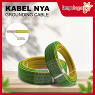 Kabel Listrik NYA 1x1.5mm 1x2.5mm 50 Yard / Kabel Gronding  Asli Tembaga SNI