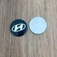 4pcs/set 45mm cover sticker for VOLVO FORD HYUNDAI KIA TOYOTA wheel rim center hub cap logo carbon f