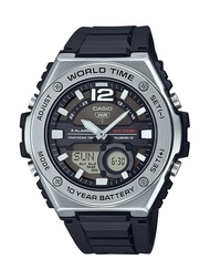 World Time 10-Year Battery Ana-Digital Chronograph Watch MWQ-100-1AV