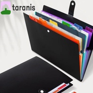 TARANIS A4 File Folder Bag, 7 Pockets Color Insert Accordion File Organizer, Simplicity Large Capaci