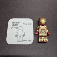 Lego 第三方 Dragon Brick MK42 Iron Man 人仔