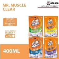 (1CTN=24PCS) MR MUSCLE CLEAR GLASS CLEANER REFILL 400ML