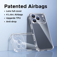 【For iPh 17】UGREEN Ốp điện thoại Crystal clear Airbags Anti-drop Anti-collision Phone Case for iPhon