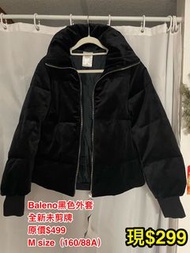全新Baleno黑色外套Coat
