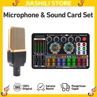 Jiashili F999 Live Sound Card Live Mixer Computer Peripherals For Audio Karaoke Sound Card PC Mac /M