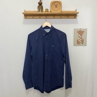 KEMEJA DOCKERS men's long shirt Original size S can be M motif
