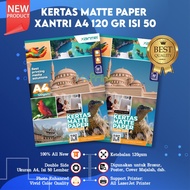 Kertas Matte Paper Double Side A4 120gsm 50 sheets Kertas Matte 120gr