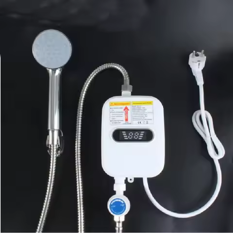 Electric Constant Temperature Water Heater Faucet Instant Heating Tap Water Heater LED Display verti