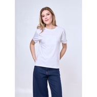 Mossimo Eugenia White Classic Fit Tee