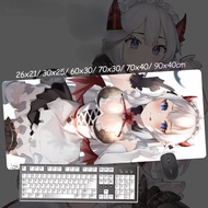 Anime Custom Design XXL Mouse Pad VShojo Veibae Vtuber Maid Succubus Gamer Sexy Girl Large Desk Mat 