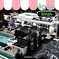 The Sims 4 [Mod] : บ้านสวยสุดหรู มินิมอล มินิใจ (ของเสริมซิมส์4) ✨แจ้ง gmail ที่หมายเหตุเพื่อรับสินค