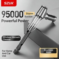 SZUK 4-in-1 Portable Vacuum Cleaner for Pet Hair Car Gap Cleaning Handheld Vacuum Cleaner Wireless H