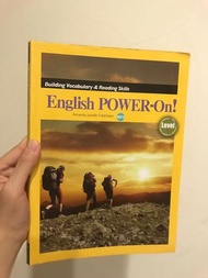 english power-on (level 1)（ISBN 978-986-184-754-2）#開學季