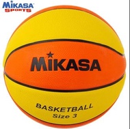 【💥 3 號籃球】MIKASA Basketball Size 3 橡膠 兒童/初小用 籃球 橙黃色 日本直送