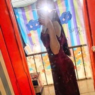 Liquidation dress, bodycon dress, long bodycon dress size S 38_60kg (long bodycon dress)