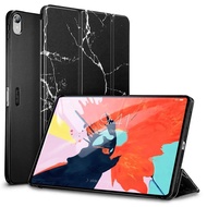[SG] ESR Black Marble Case for iPad Pro 11 (Gen 1, 2018) - Premium casing flip cover