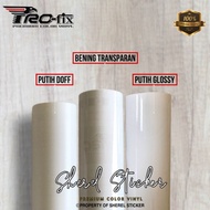 skotlet Putih glossy doff transparan scotlite putih susu putih bening transparan putih doff