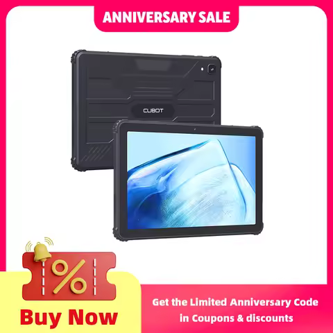 Cubot TAB KINGKONG, Rugged Tablet Android 13, IP68 Waterproof, 16GB RAM(8GB+8GB Extended), 256GB ROM