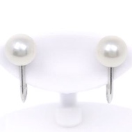 二手MIKIMOTO珍珠耳環，6.6 毫米，日本製造，925 銀，約 2.3 克。