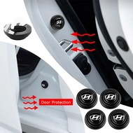4PCS/8PCS Suitable for Hyundai N Nline I10 I20 IX35 IX20 Tuscani GDI silicone door trunk edge shock 