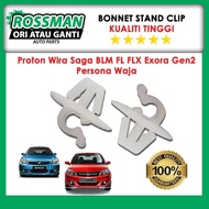 1 Biji - OEM Engine Bonnet Stand Clip Holder Hook Bonet Enjin - Proton Wira Saga BLM FL FLX Exora Gen2 Persona Waja