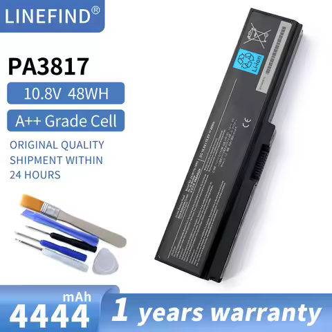 PA3817 6Cell Battery For Toshiba Satellite Pro C650 C660D PA3817U-1BRS PA3818U-1BRS PA3817U L745 L74