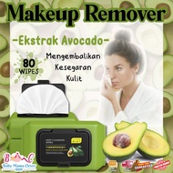avocado makeup remover wipe make up remover tisu basah face tissue bifesta wet tissue  loreal wipe r