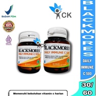 Blackmores DAILY IMMUNE C 500 (30)/Vitamin C 500mg 60 CAPS - Natural Vitamin C Safe For Stomach