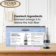 LOREAL Aminexil Advanced 6 ML. X 10 ขวด ชุดเซรั่มหนังศีรษะลดผมขาดร่วง กระตุ้นการเกิดใหม่ของเส้นผมดูห