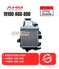 RADIATOR ASSY HONDA VARIO 125 150 LED ORI AHM 19100-K60-B00
