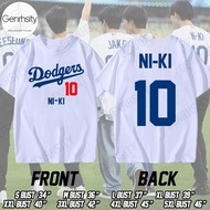 ENHYPEN T-shirt Dodgers Enhypen T Shirt for Men Women Cotton Print Jay Ni-ki Fashion Newest Tops cot