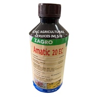 Amatic 20EC 1L Amitraz 20.0% Racun Hama Kutu Hamama Miticides Mitac Chili Timun Limau Terung