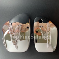 C70 Honda Battery Cover Chrome