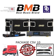 BMB PACKAGE CSV 10 BMB Karaoke System Package Free Girt DVD Player  1 Years Warraty