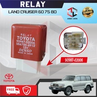 Genuine Relay DENSO 90987-02006 - Toyota Genuine use Land Cruiser 60 75 80