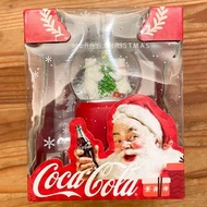 Coca-Cola 可口可樂 聖誕水晶球 聖誕禮物 交換禮物 限量 紀念收藏 雪花球 北極熊 聖誕老公公 Coke