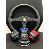 NRG "DING" COMBO SET QUICK RELEASE + NRG SHORT HUB HONDA CIVIC EG/EF/SM4/INTEGRA DC2 WITH MUGEN STEE