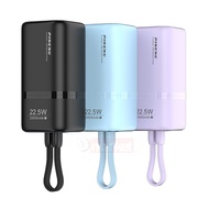 Pineng PN-739SPD 20000mAh Powerbank Super Mini Power Bank 22.5W Fast Charing Power Bank Built-In Det