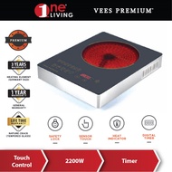 Vees Premium Electric Ceramic Cooker Hob VIC-128K