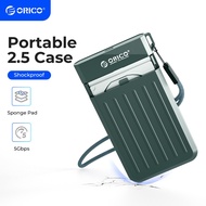 ORICO External Hard Drive Case USB C 6Gbps HDD Case 2.5 inch SATA to USB 3.1 Hard Drive Enclosure for 2.5" SSD/HDD Support UASP（M25U3）