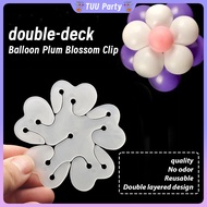 Clip Balloon 6 in 1 / 11 in 1 Ballon Balon Belon(Flower)/Balloon Decoration 气球梅花夹