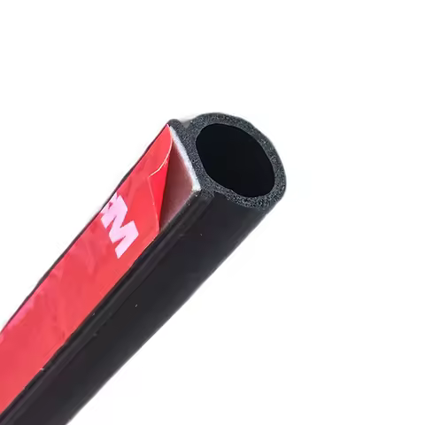 Big D Small D Z Shape P Type EPDM Noise Insulation Anti-Dust Soundproofing Sealing Strips Car Rubber