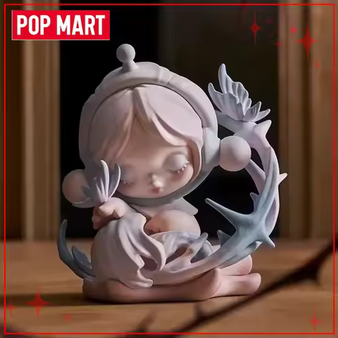 Authentic POPMART Skullpanda Door of Advance and Retreat Series Handmade Figurine Blind Box Air Fres