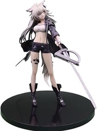 Lappland Figure, Holding Swords Lappland Action Figures 24cm/9.4inch Handmade Anime Character Statue